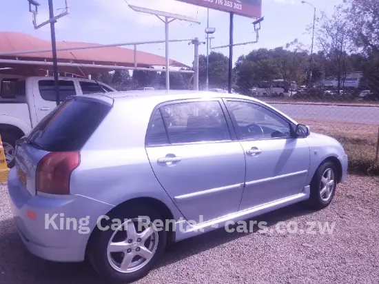 Picture of Toyota Runx for hire