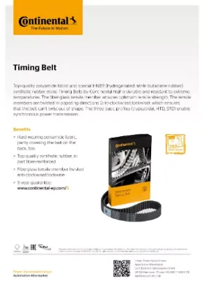 Picture of Continental Timing Belts