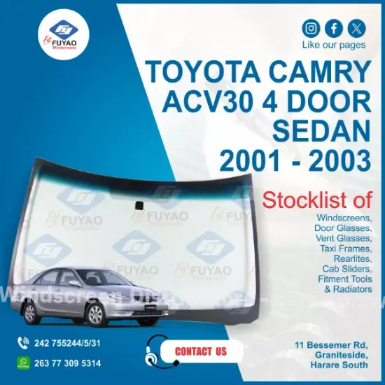 Picture of Windscreen Toyota Camry ACV30