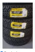 Picture of Dunlop and Windforce tyres