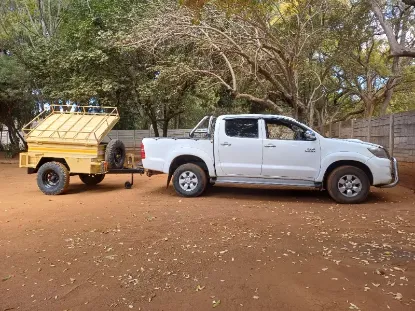 Picture of Heavy duty small vehicle trailer for hire
