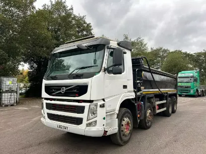 Picture of Scania and Volvo Tippers Trucks for rental