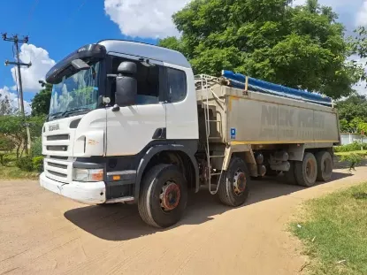 Picture of Scania and Volvo Tippers Trucks for rental