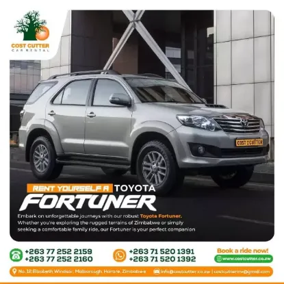 Picture of Automatic Toyota Fortuner D4Ds for hire!