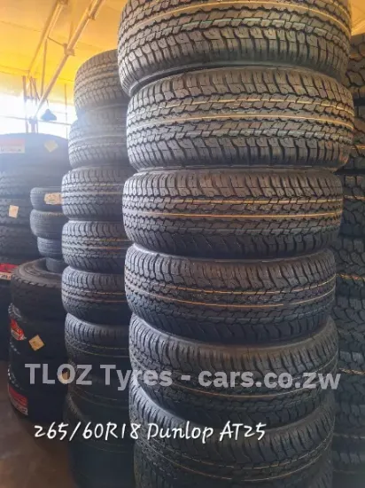 Picture of 265/60R18 Dunlop AT25 Tyre