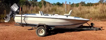 Picture of Bream Supreme Hull with Evinrude 60 Motor 2001