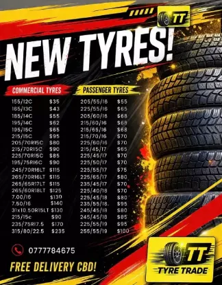 Picture of R16,R17,R18,R19 Tyres