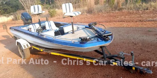 Picture of River Ranger Hull With Evinrude 50 Motor 1997