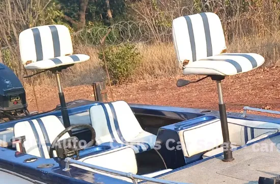 Picture of River Ranger Hull With Evinrude 50 Motor 1997