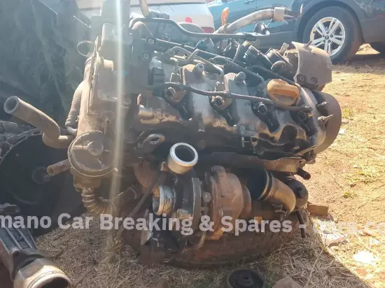 Picture of Captiva diesel engine and gearbox.