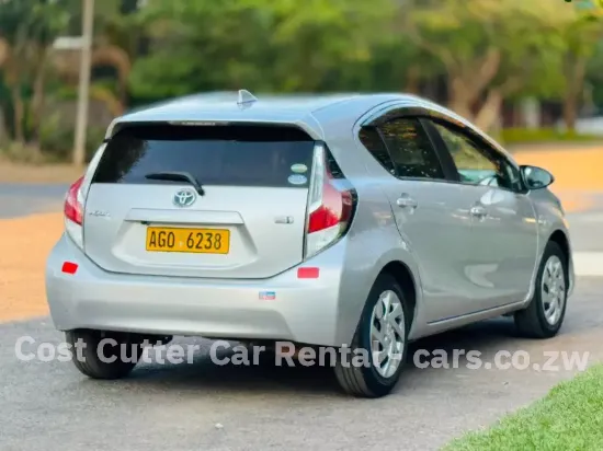 Picture of Toyota Aqua Hybrid for hire!