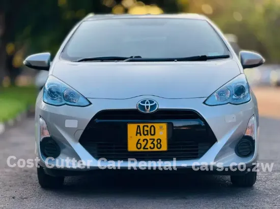 Picture of Toyota Aqua Hybrid for hire!