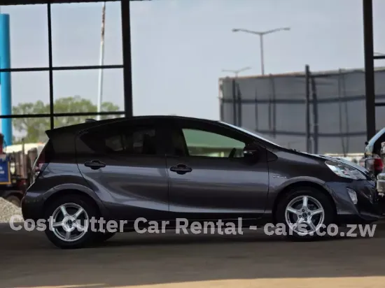 Picture of Toyota Aqua Hybrid for hire!