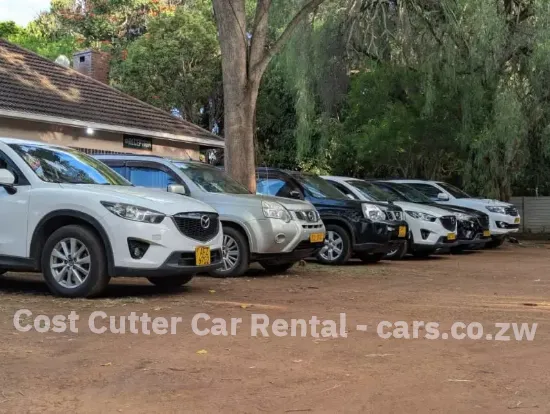 Picture of Mazda CX-5s for hire!