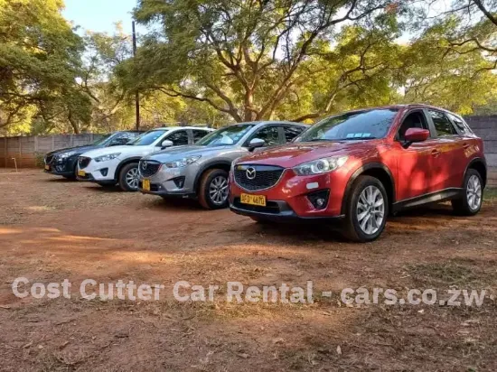 Picture of Mazda CX-5s for hire!