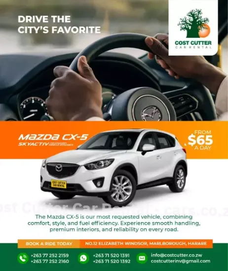 Picture of Automatic Mazda CX-5s for hire!