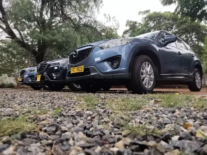 Picture of Mazda CX-5s for hire!