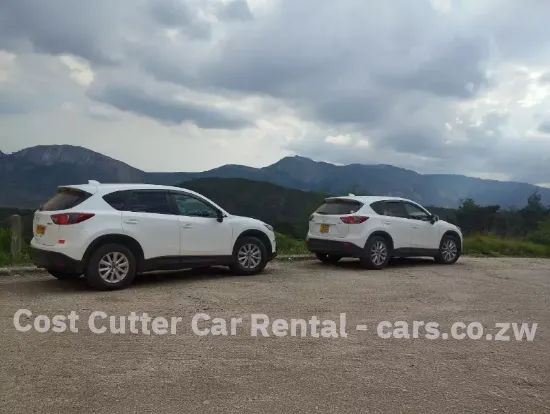 Picture of Mazda CX-5s for hire!