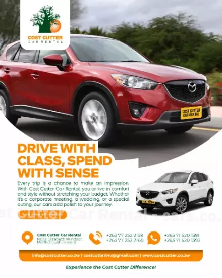Picture of Mazda CX-5s for hire!