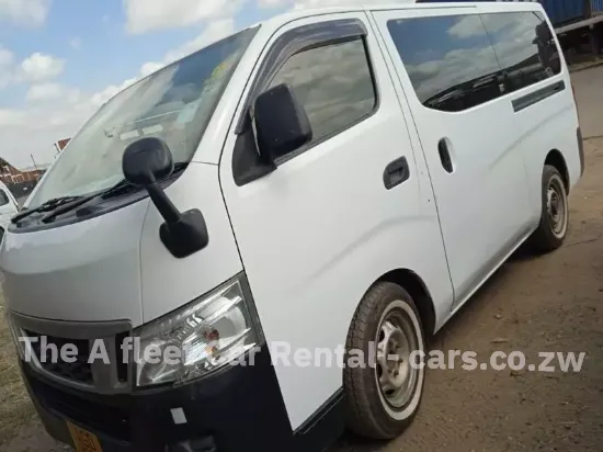 Picture of Car rental/Car hire: Nissan Caravan NV350, Executive 10 seater/standad 18 seater