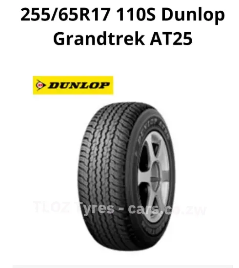 Picture of 255/65R17 Dunlop AT25 Tyre