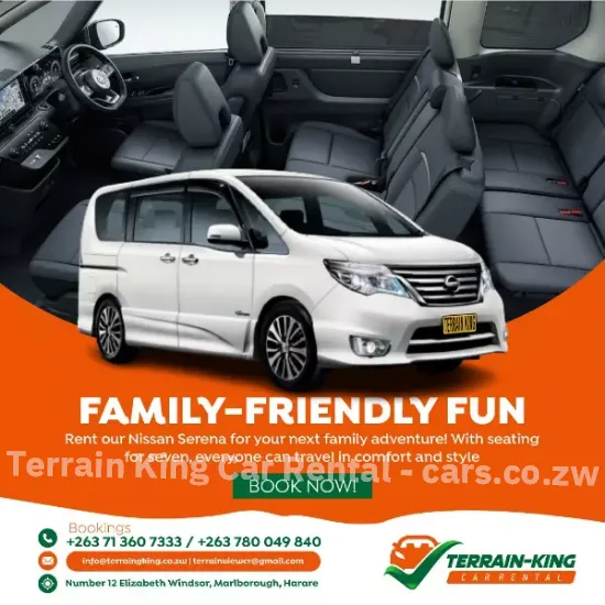 Picture of NISSAN SERENA- C26 7 SEATER- Spacious, Neat for hire - it's affordable!! From