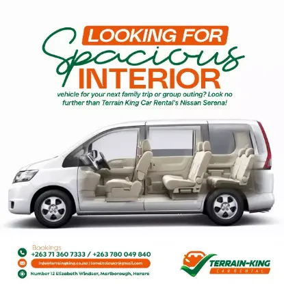 Picture of NISSAN SERENA- C26 7 SEATER- Spacious, Neat for hire - it's affordable!! From