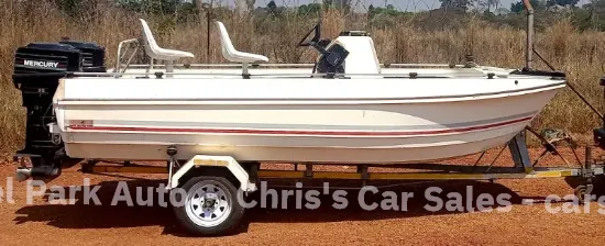 Picture of SuperCat Wit BHTS 430 Hull Mercury 25 Motors 1990