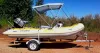 Picture of Gemini 470 Waverider Semi Rigid with Mercury 60 Bigfoot Motor - 2016 Gemini Semi Rigid 2016