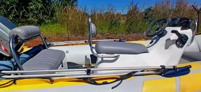 Picture of Gemini 470 Waverider Semi Rigid with Mercury 60 Bigfoot Motor - 2016 Gemini Semi Rigid 2016
