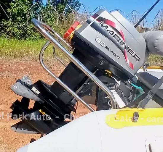 Picture of Gemini 470 Waverider Semi Rigid with Mercury 60 Bigfoot Motor - 2016 Gemini Semi Rigid 2016