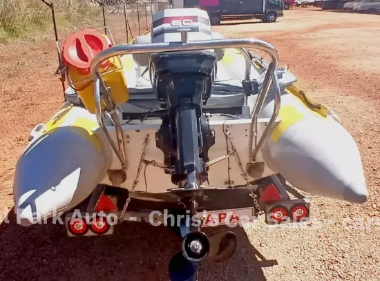 Picture of Gemini 470 Waverider Semi Rigid with Mercury 60 Bigfoot Motor - 2016 Gemini Semi Rigid 2016