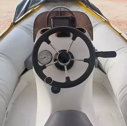 Picture of Gemini 470 Waverider Semi Rigid with Mercury 60 Bigfoot Motor - 2016 Gemini Semi Rigid 2016