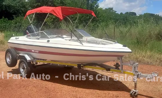 Picture of Raven Marine Esprit 18 Foot Hull with Mercury 125 Motor 1986