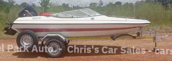 Picture of Raven Marine Esprit 18 Foot Hull with Mercury 125 Motor 1986