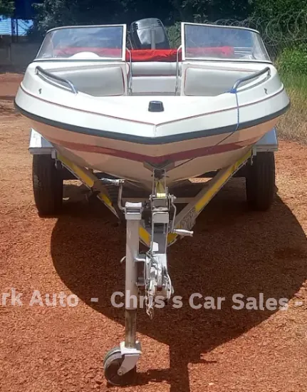 Picture of Raven Marine Esprit 18 Foot Hull with Mercury 125 Motor 1986