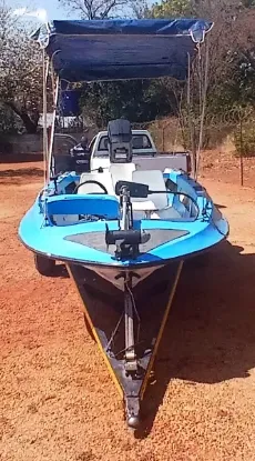 Picture of Piranha Hull WIth Mercury 90 Motor 1977