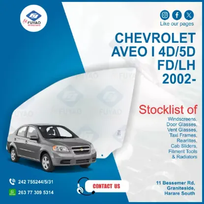 Picture of Doorglass Chevrolet Aveo I