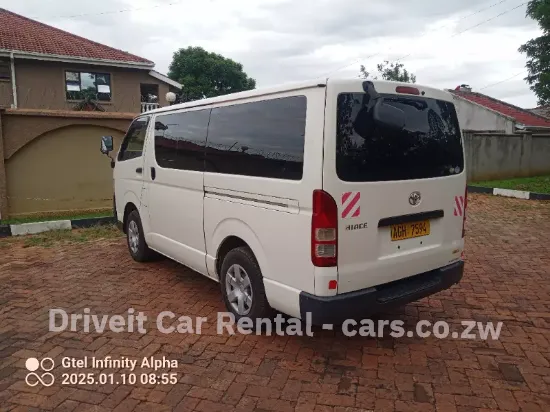 Picture of Toyota Hiace 10 seater (baby quantum) $100