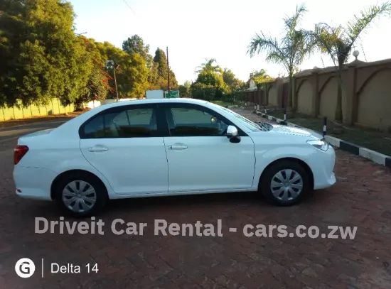 Picture of Toyota Corolla Axio .$55 per day