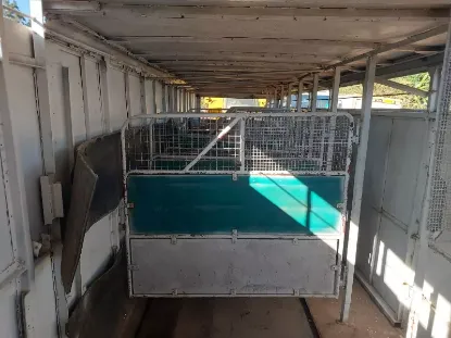 Picture of Horse Trailer Takes 8 Horses