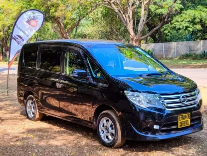 Picture of 7 Seaters - Minivan- For Hire - Nissan Serena C26 From