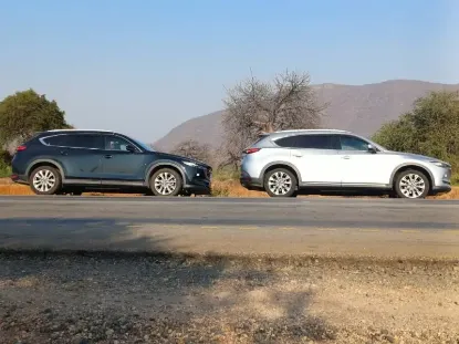 Picture of Three row Mazda CX-8s!
