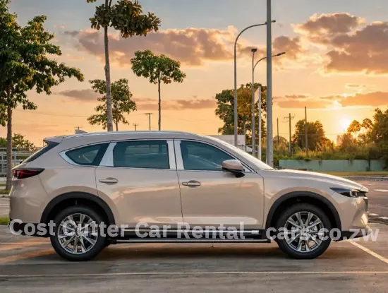 Picture of 3 seat row Mazda CX-8 for hire!