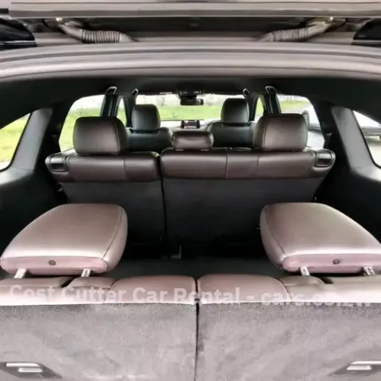 Picture of 3 seat row Mazda CX-8 for hire!